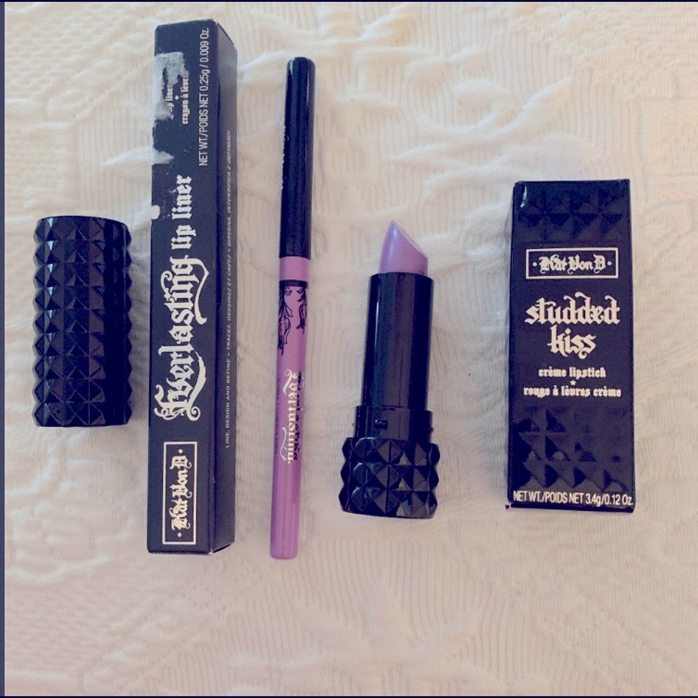 Kat Von D Studded Kiss Coven & Lipliner Bundle